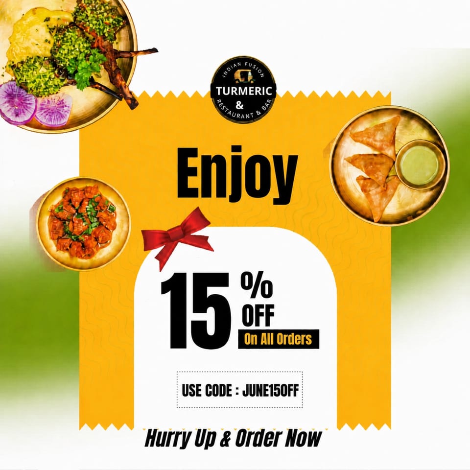 Get 15% OFF Online Orders — Limited Time Only