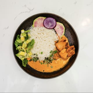 Chicken tikka masala bowl
